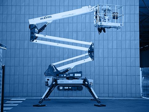 oil-and-steel - tracked spider booms